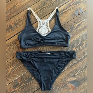 LSpace black bikini set